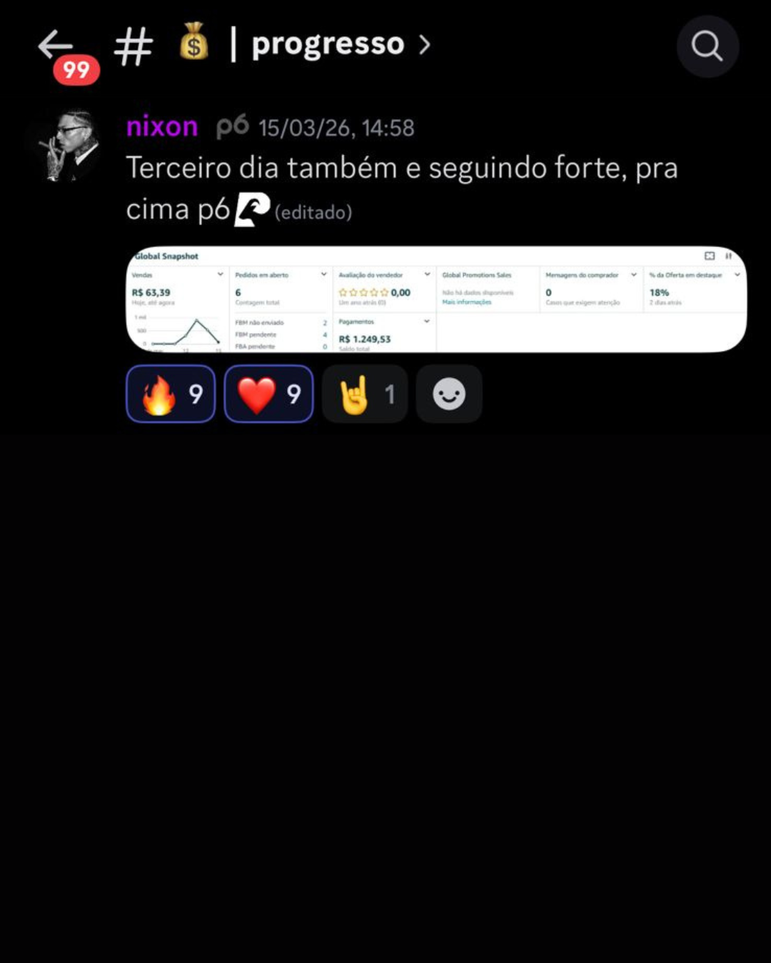 Feedback recomendações 1